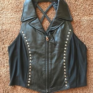Leather Vest